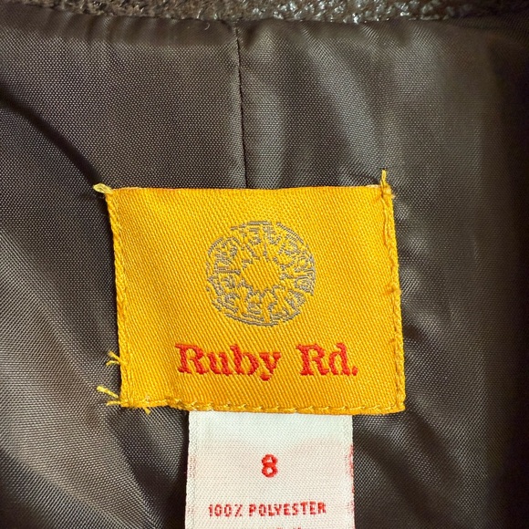 Ruby Rd. Brown jacket - Picture 2 of 6